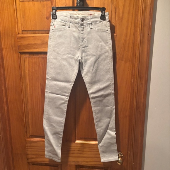 AG Adriano Goldschmied Farrah Skinny Ankle Jeans in Luminous Fade to Gray 24 NWT - Picture 2 of 10